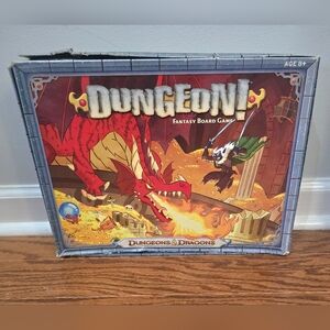 Dungeon! Wizards of the Coast 2014 DAMAGED BOX